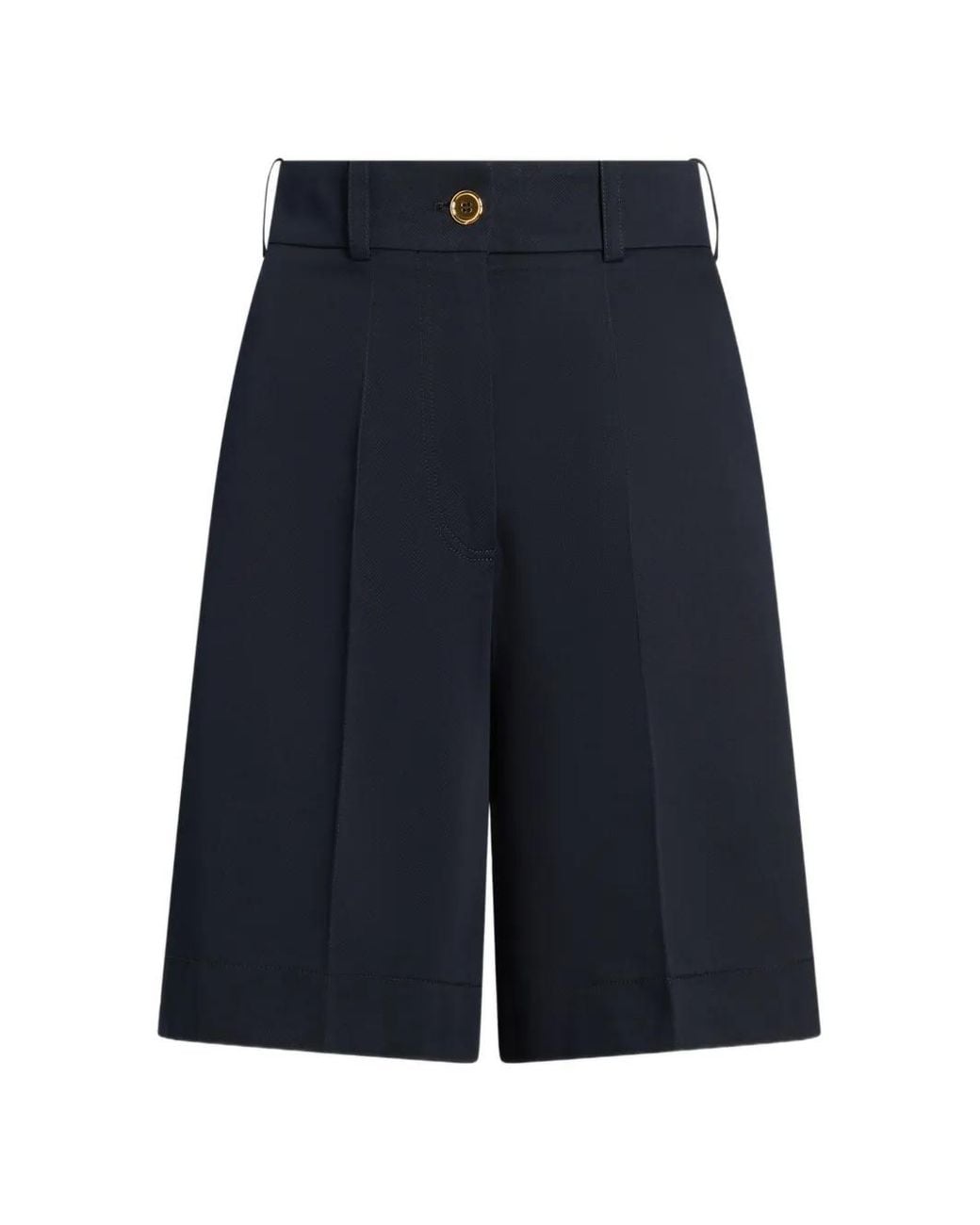 Patou Blue Bermuda Trousers