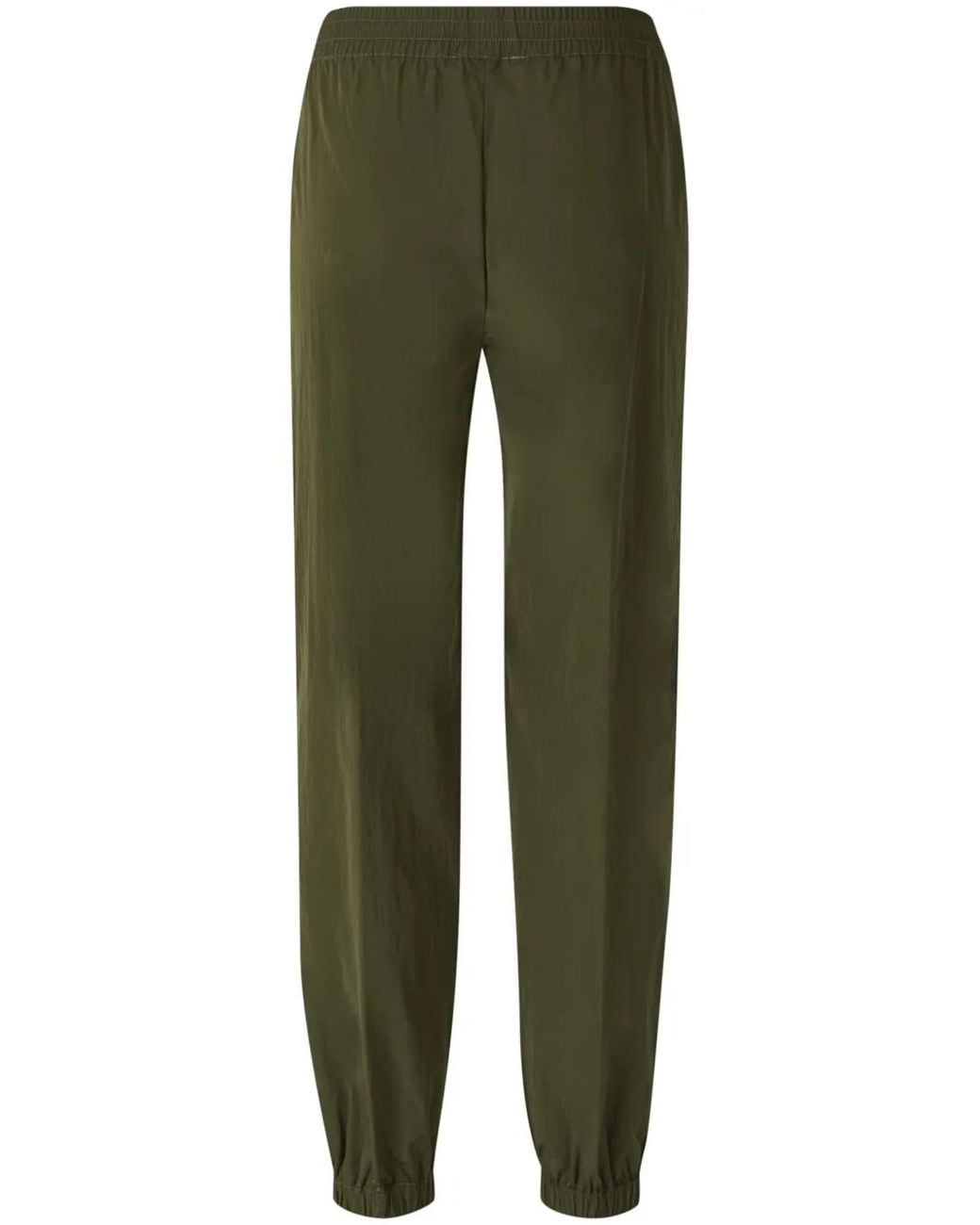 Fabiana Filippi Green Elasticated-Waist Track Pants