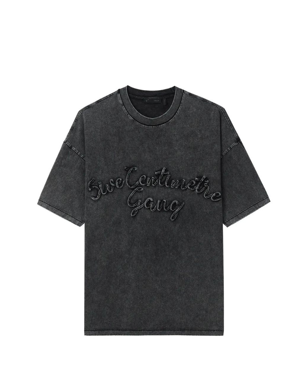 FIVE CM Black T-Shirt À Encolure Ronde for men