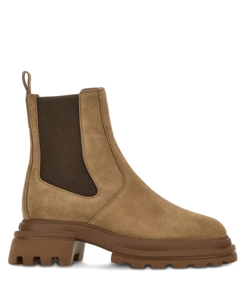 Bottes En Daim Hogan en coloris Brown