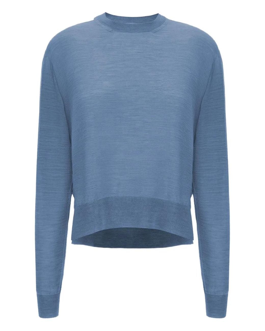 Jil Sander Gebreide Top in het Blue