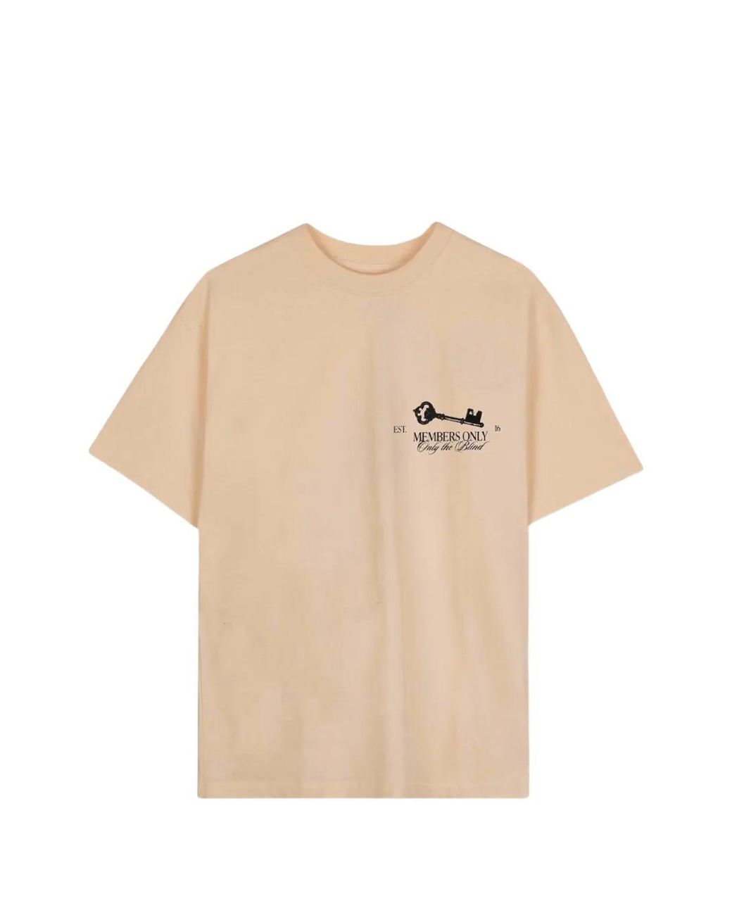 Only the Blind Natural Checkout T-Shirt for men