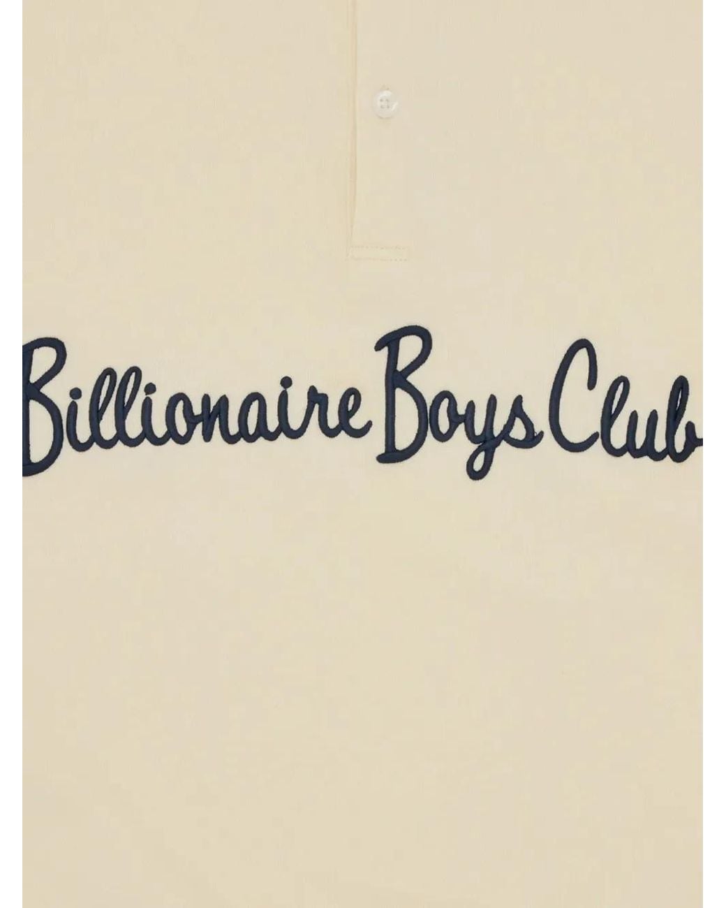 BBCICECREAM Natural Logo-Embroidered Polo Shirt for men