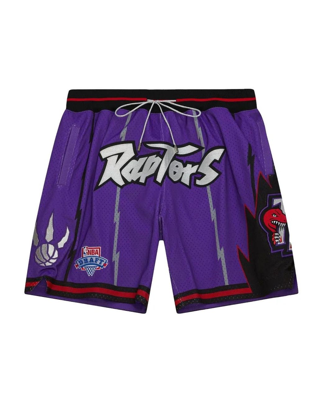 Mitchell & Ness Purple Hardwood Classics Shorts for men