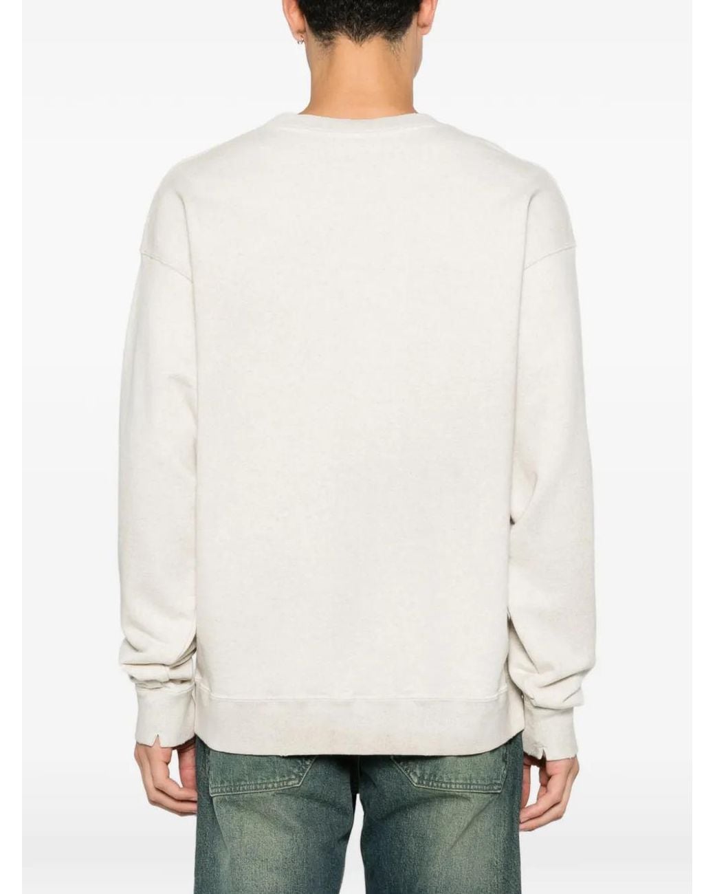 Maison Mihara Yasuhiro White Pull À Imprimé Graphique for men