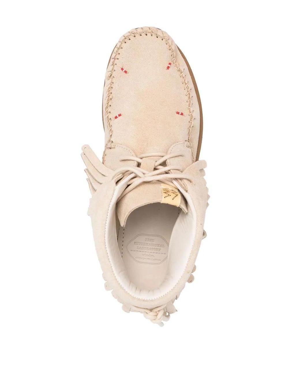 Visvim Natural Fbt Shaman Folk Desert Boots for men