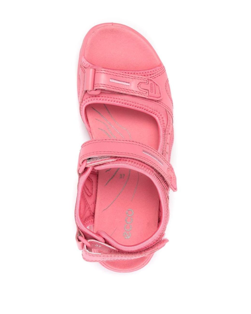 Ecco Offroad Panelled Sandals in Pink | Lyst UK