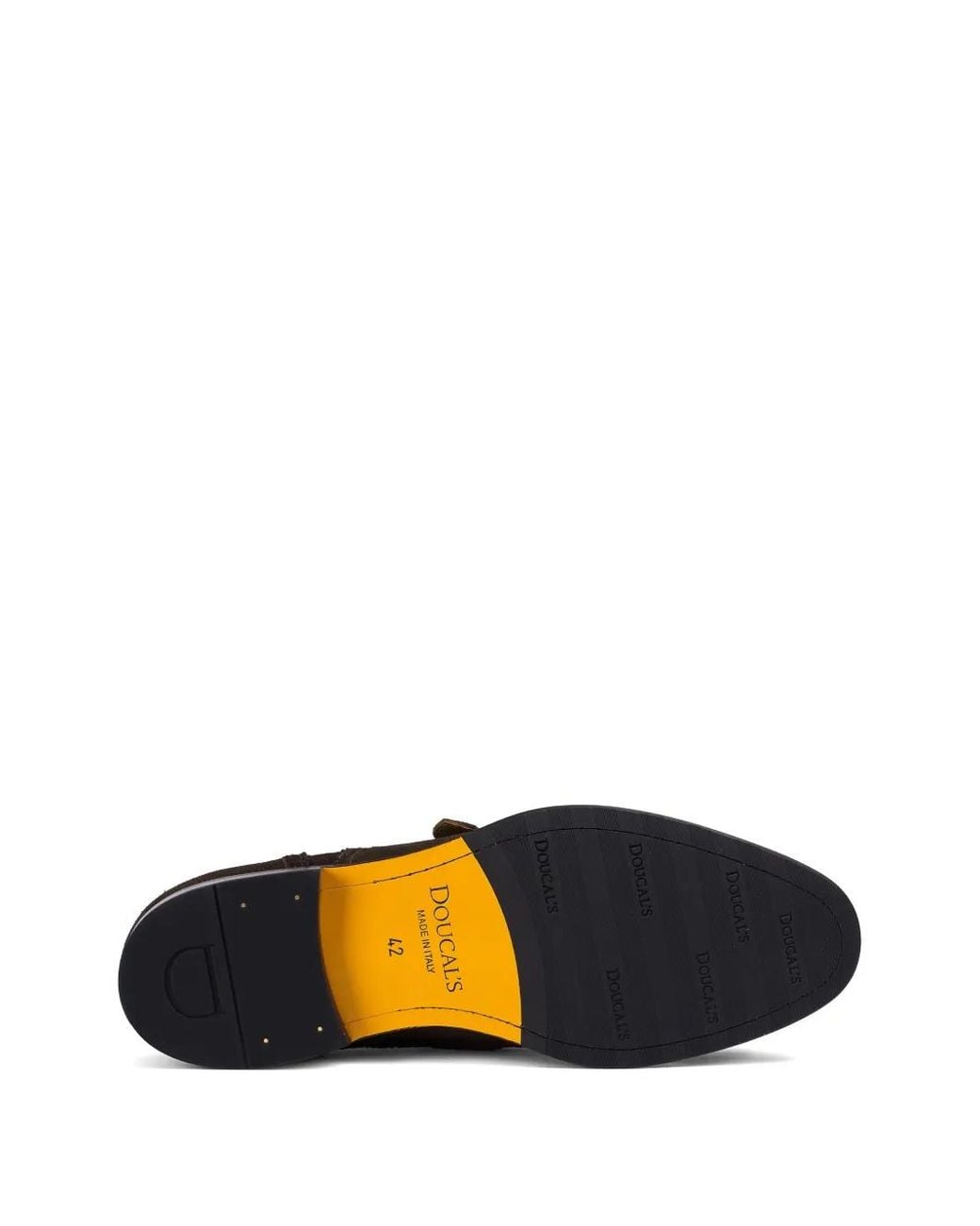 Doucal's White Chaussures À Franges for men