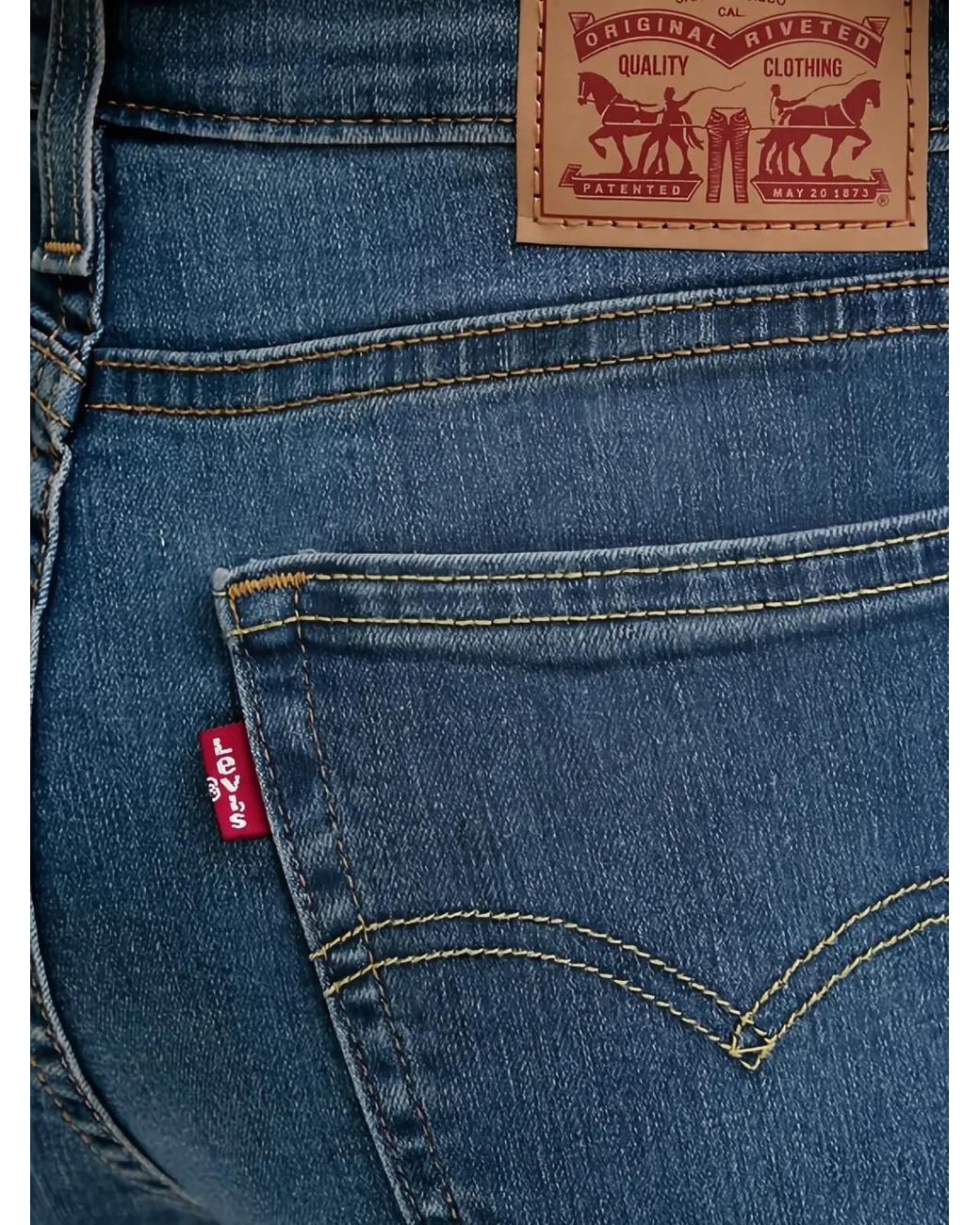 Levi's Blue 725 Bootcut Jeans