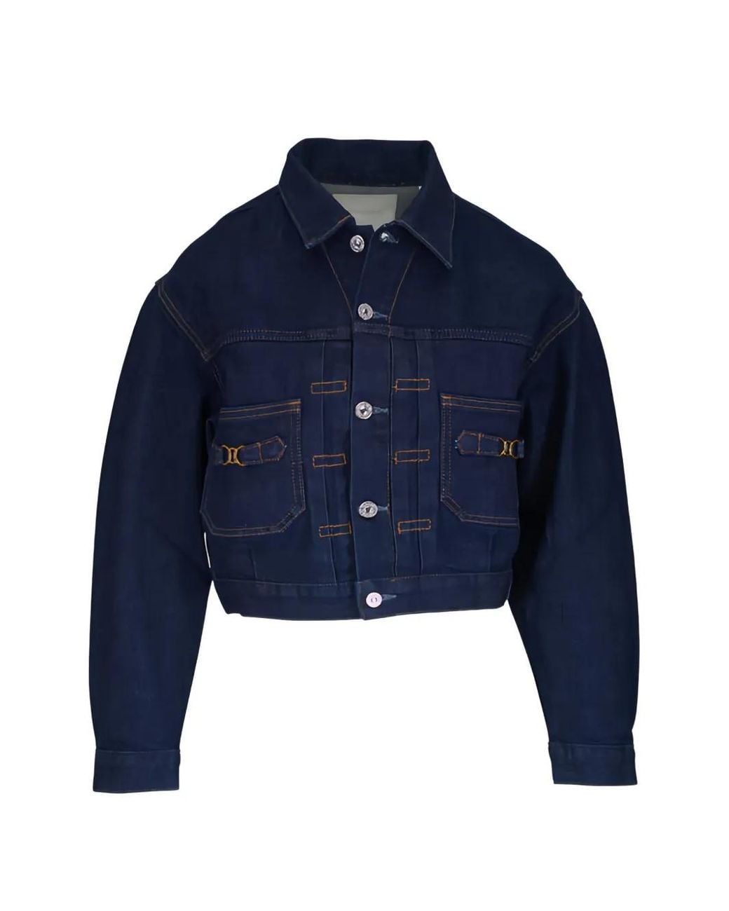 Citizens of Humanity Blue Buckle Denim Jacket