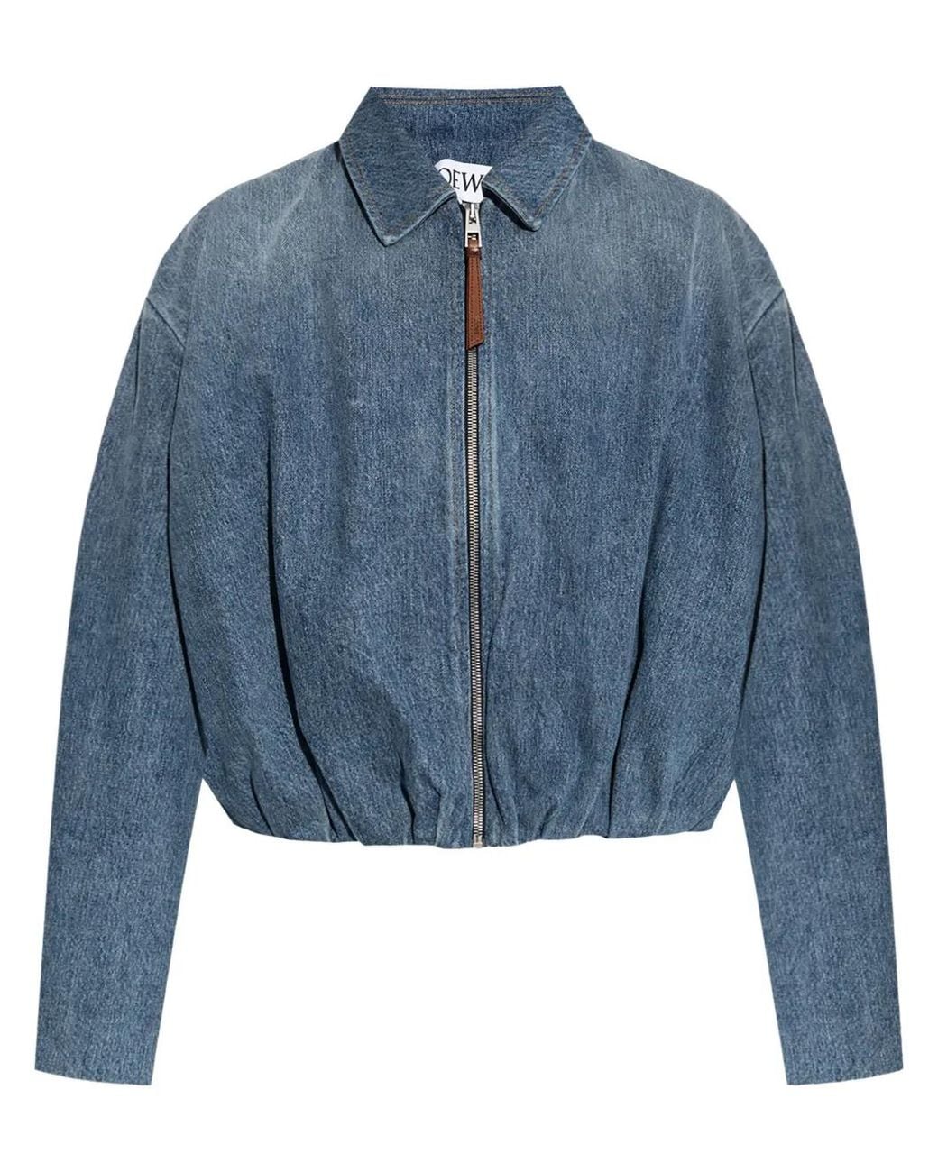 Veste En Jean À Design Drapé Loewe en coloris Blue