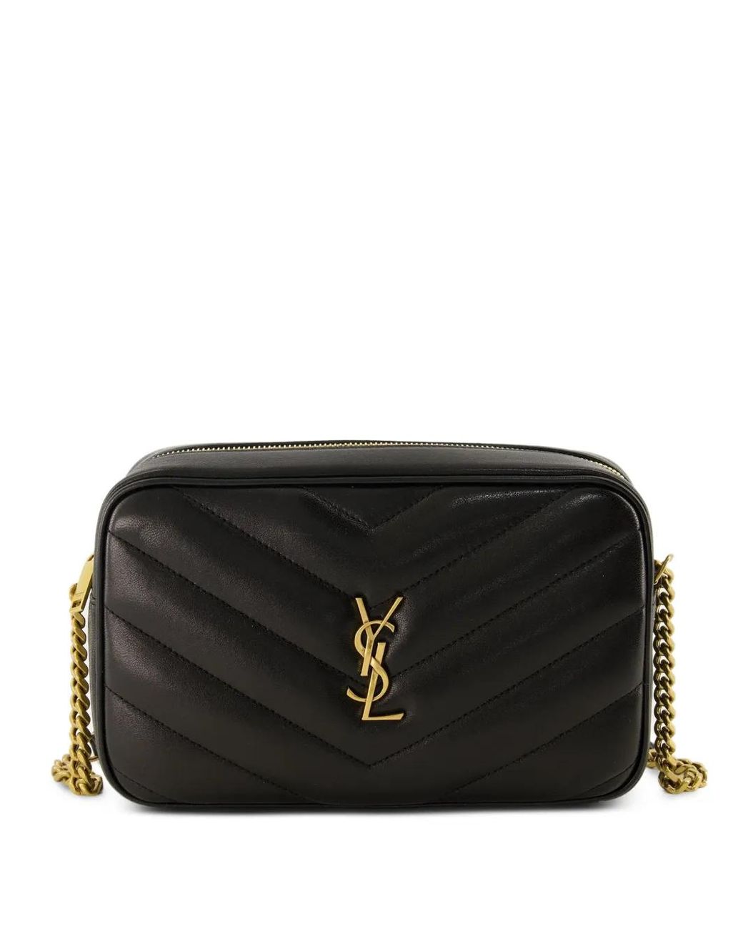 Saint Laurent Black Loulou Camera Bag
