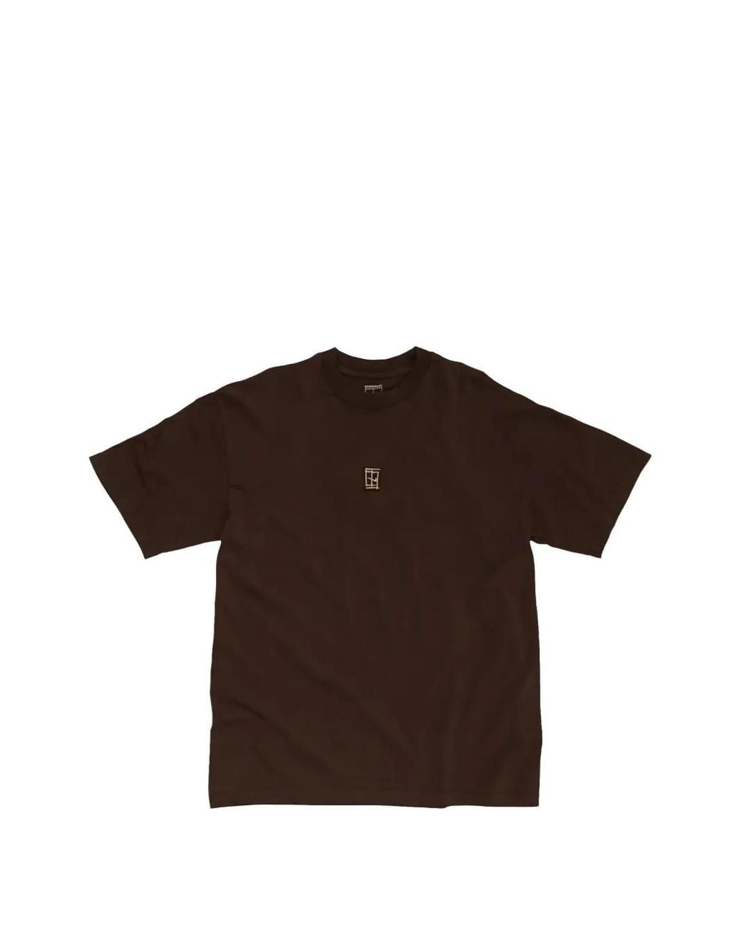 Travis Scott Brown X Nike Court Logo-Embroidered T-Shirt for men