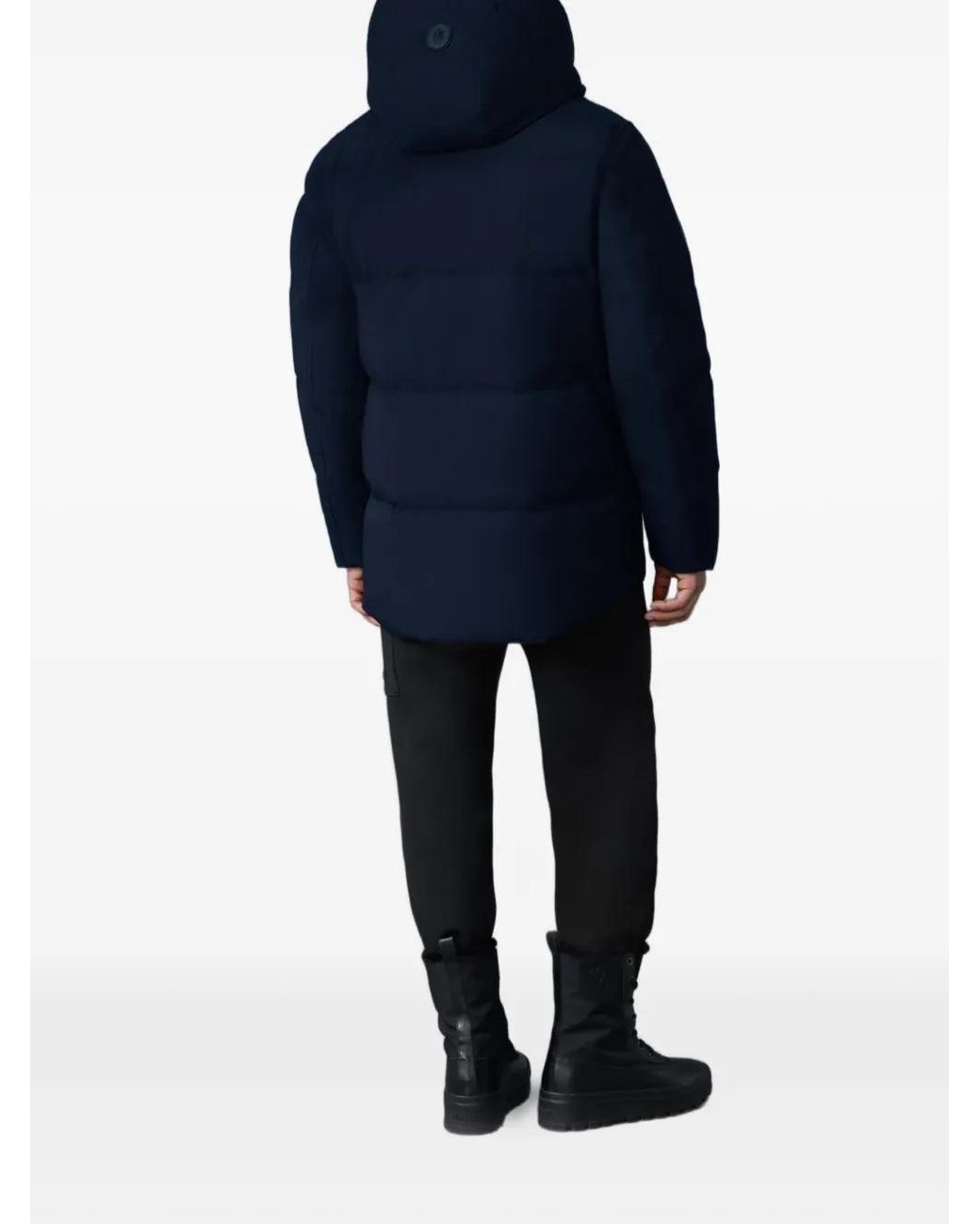 Mackage Blue Graydon Padded Jacket for men