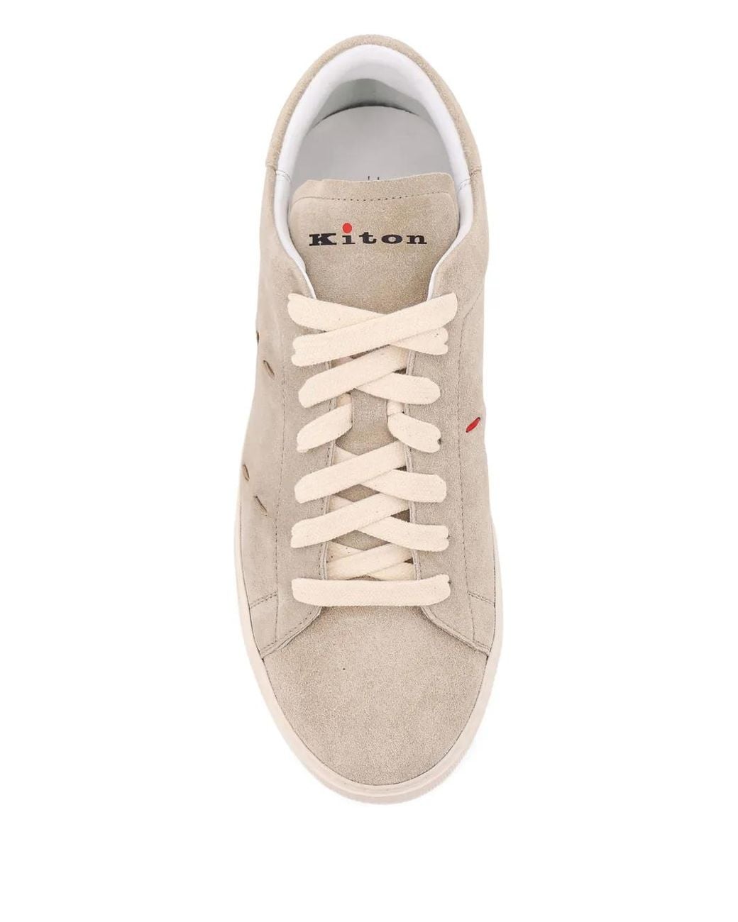 Kiton Sneakers Aus Wildleder in Pink für Herren