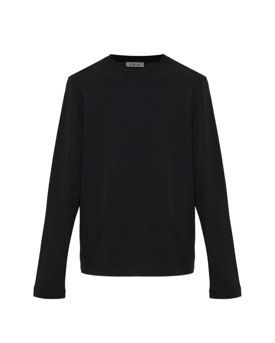 CDLP Black Midweight Long-Sleeve T-Shirt for men