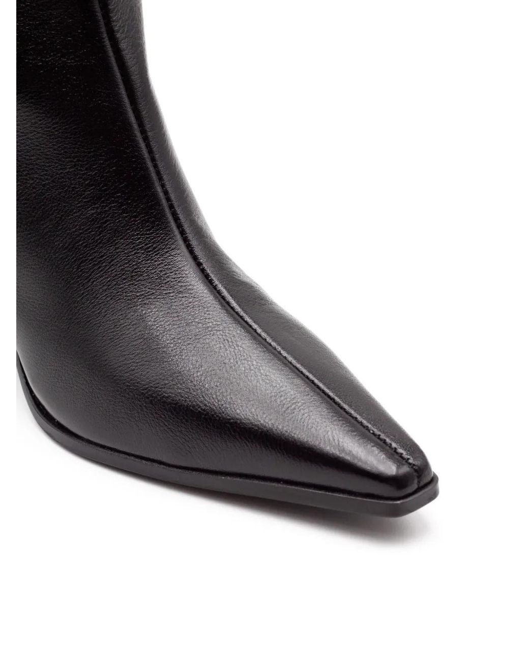 Festamilano Black Fredine Leather Boots