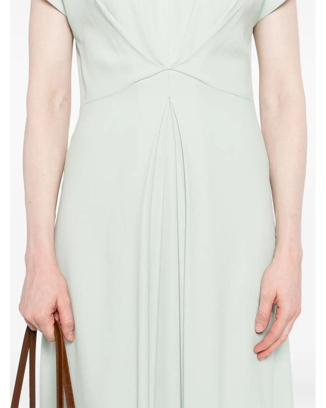 Liviana Conti White Short Sleeve Dress