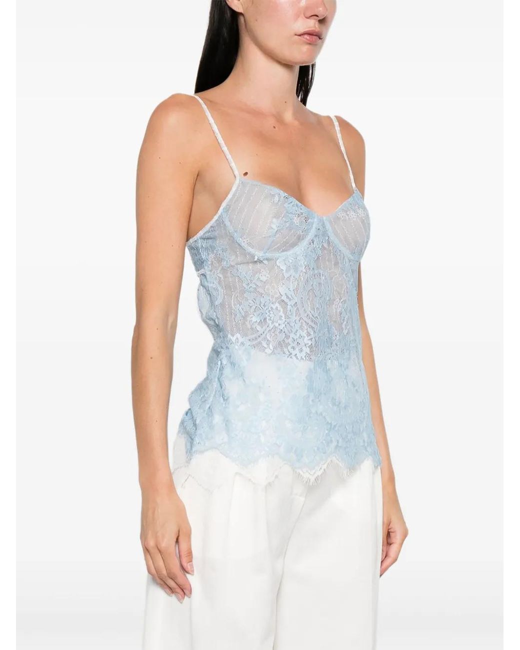 Roberta Einer Blue Sophia Top