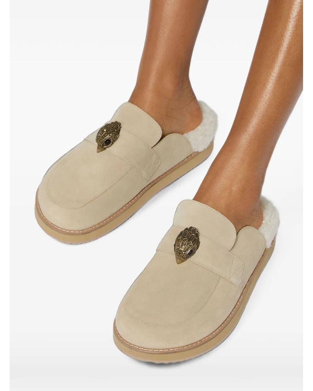 Kurt Geiger White Eagle Clogs