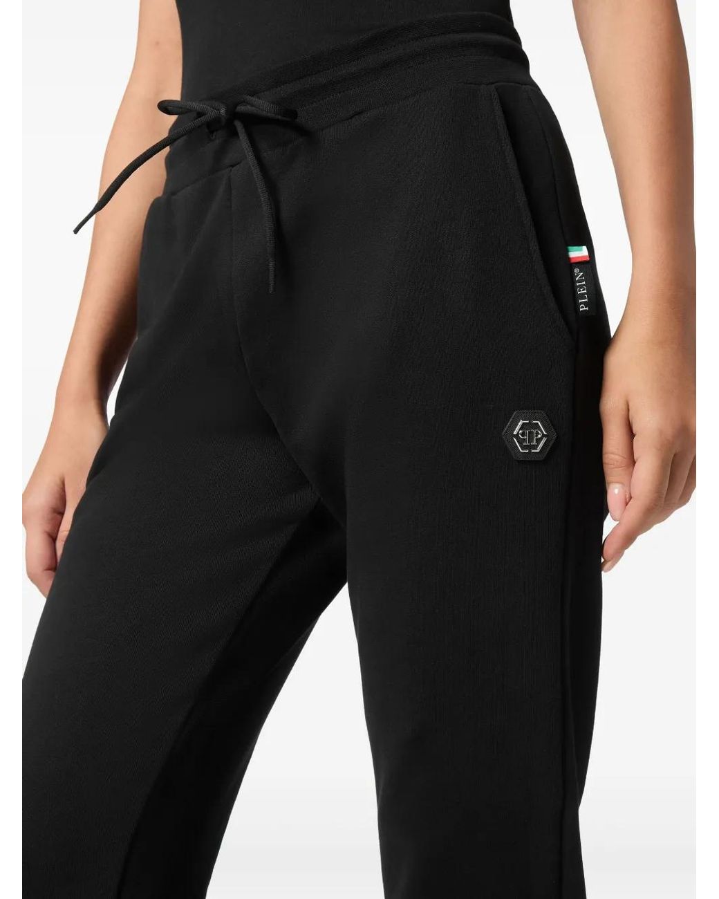 Philipp Plein Smile Joggingbroek in het Black