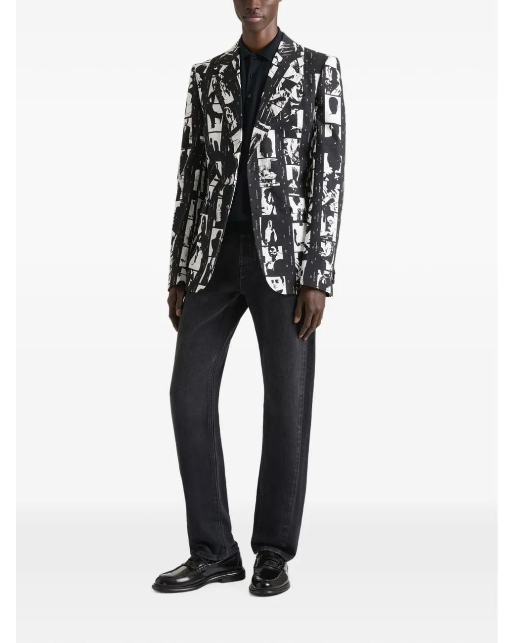 Givenchy Black Fitted Jacket for men