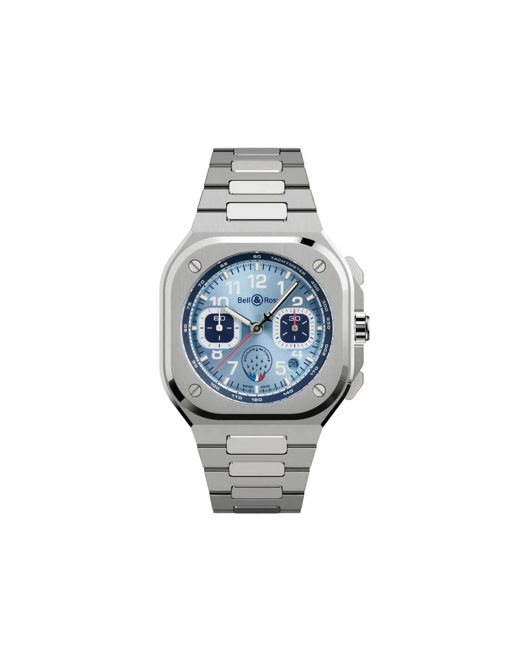 Bell & Ross Blue Br-05 Chrono Patrouille De France 42Mm for men