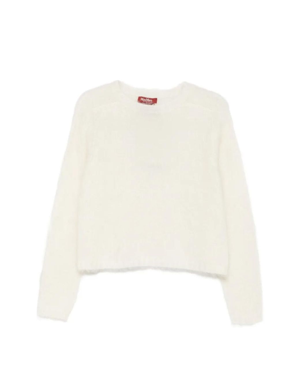 Max Mara Gebreide Trui in het White