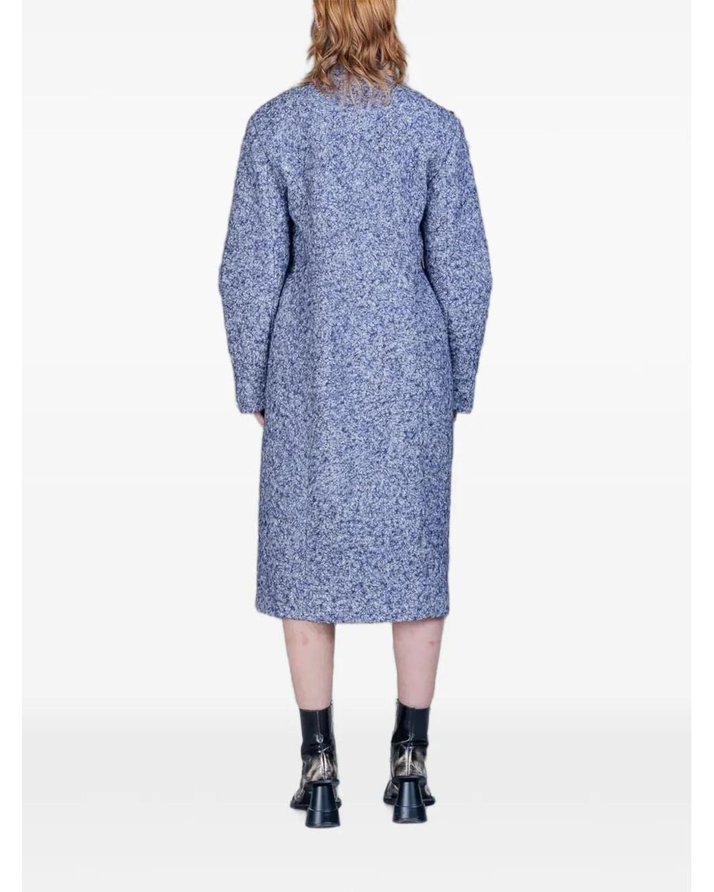 Henrik Vibskov Blue Shell Coat