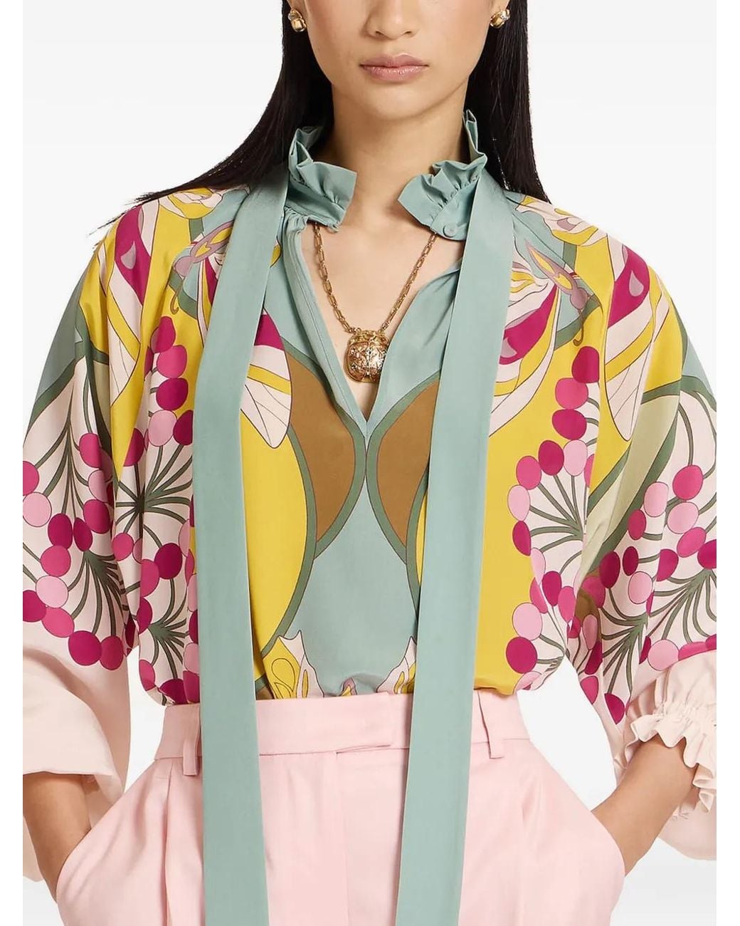 LaDoubleJ Pink Cerere Blouse
