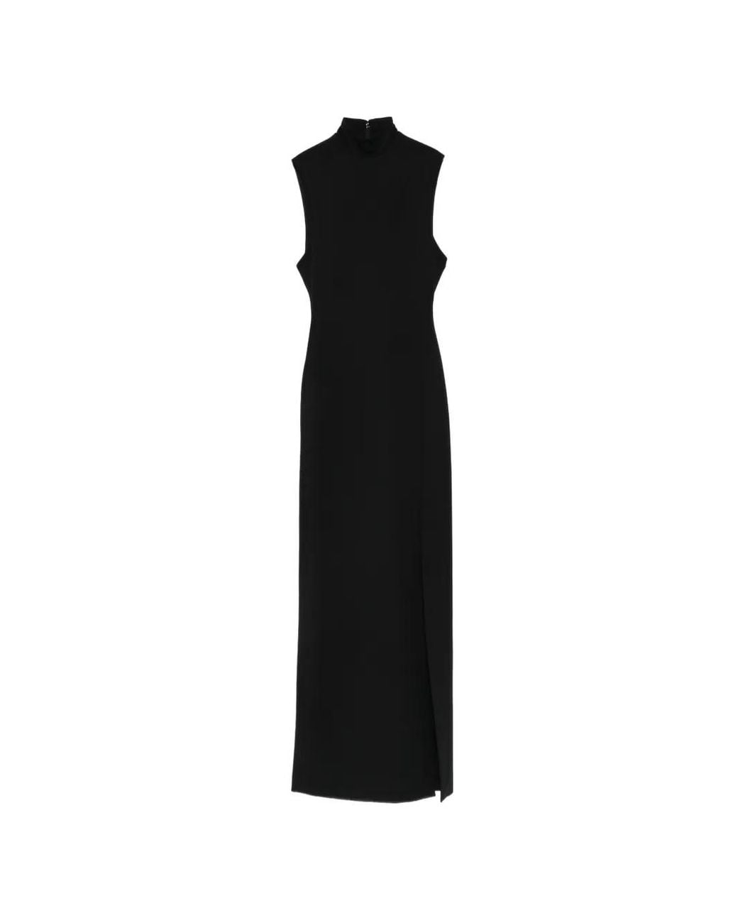 Solace London Black Nanette Maxi Dress