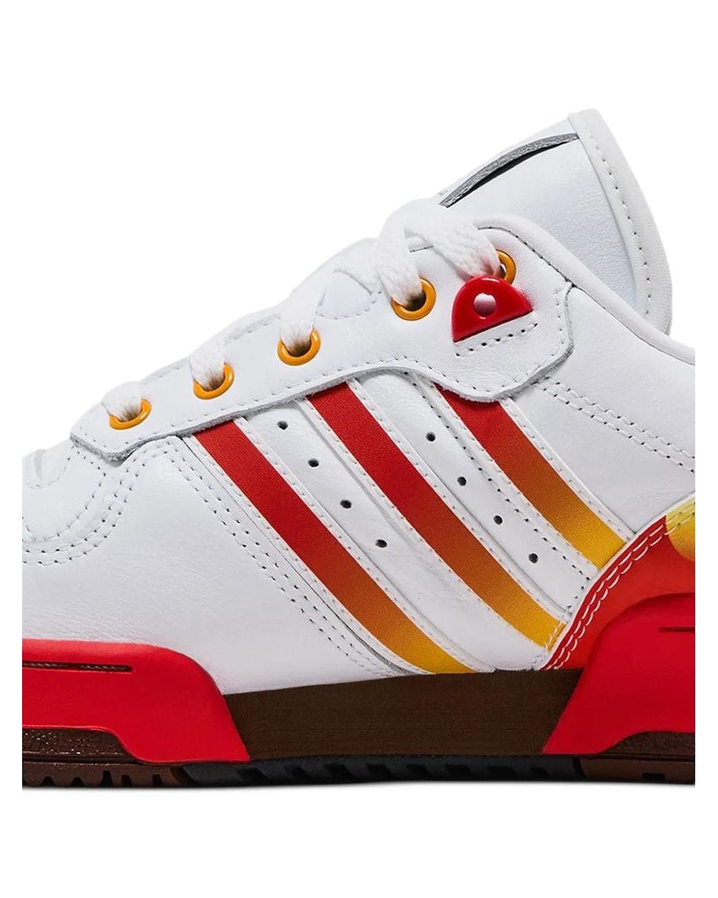 Adidas Red X Demon Slayer Rengoku Rivalry Low Flame Sneakers for men