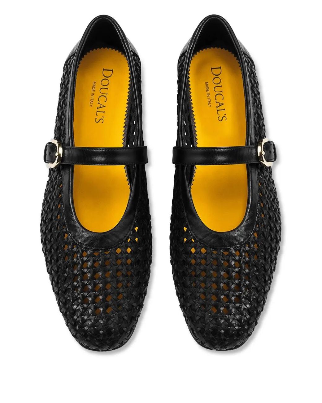 Ballerines Texturées Doucal's en coloris Black