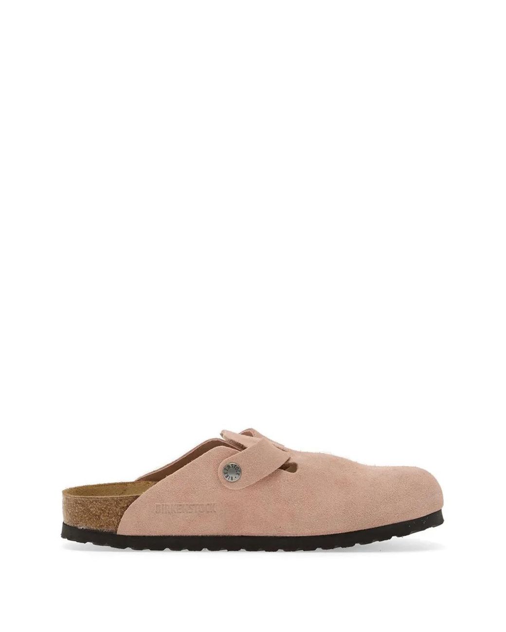 Birkenstock Brown Boston Buckle-Fastening Mules