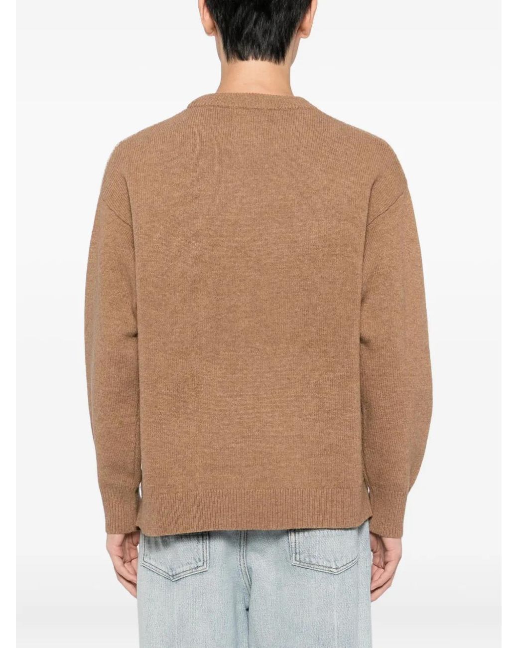 SPORT b. by agnès b. Natural Dino-Print Jumper for men