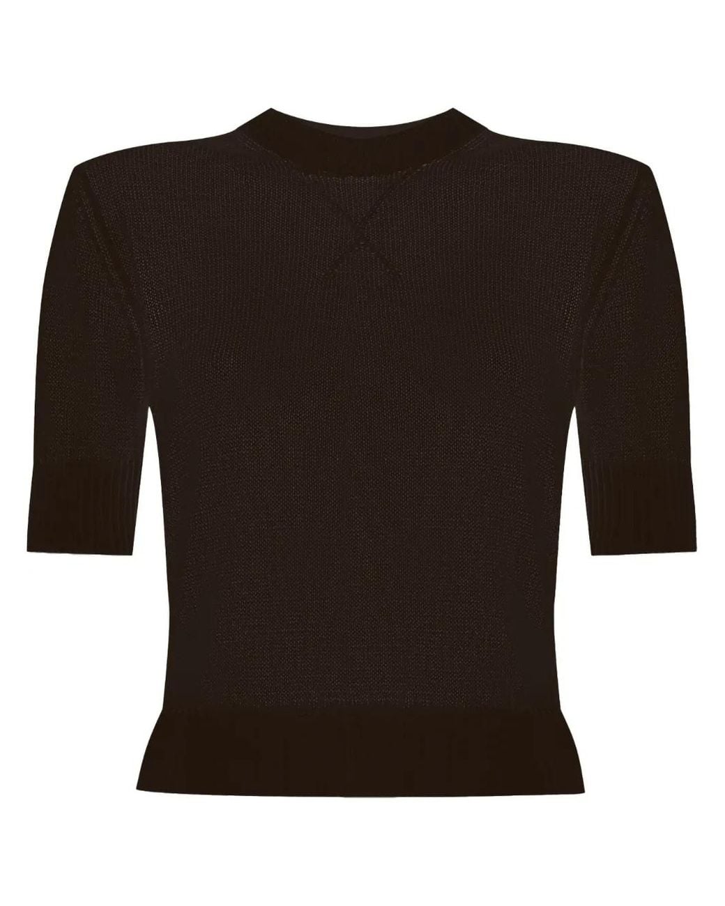 Jil Sander Black Crew-Neck T-Shirt