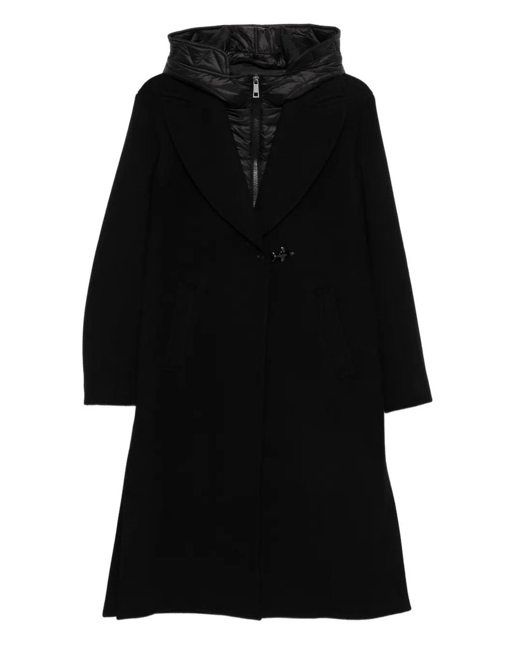 Fay Jas Met Capuchon in het Black