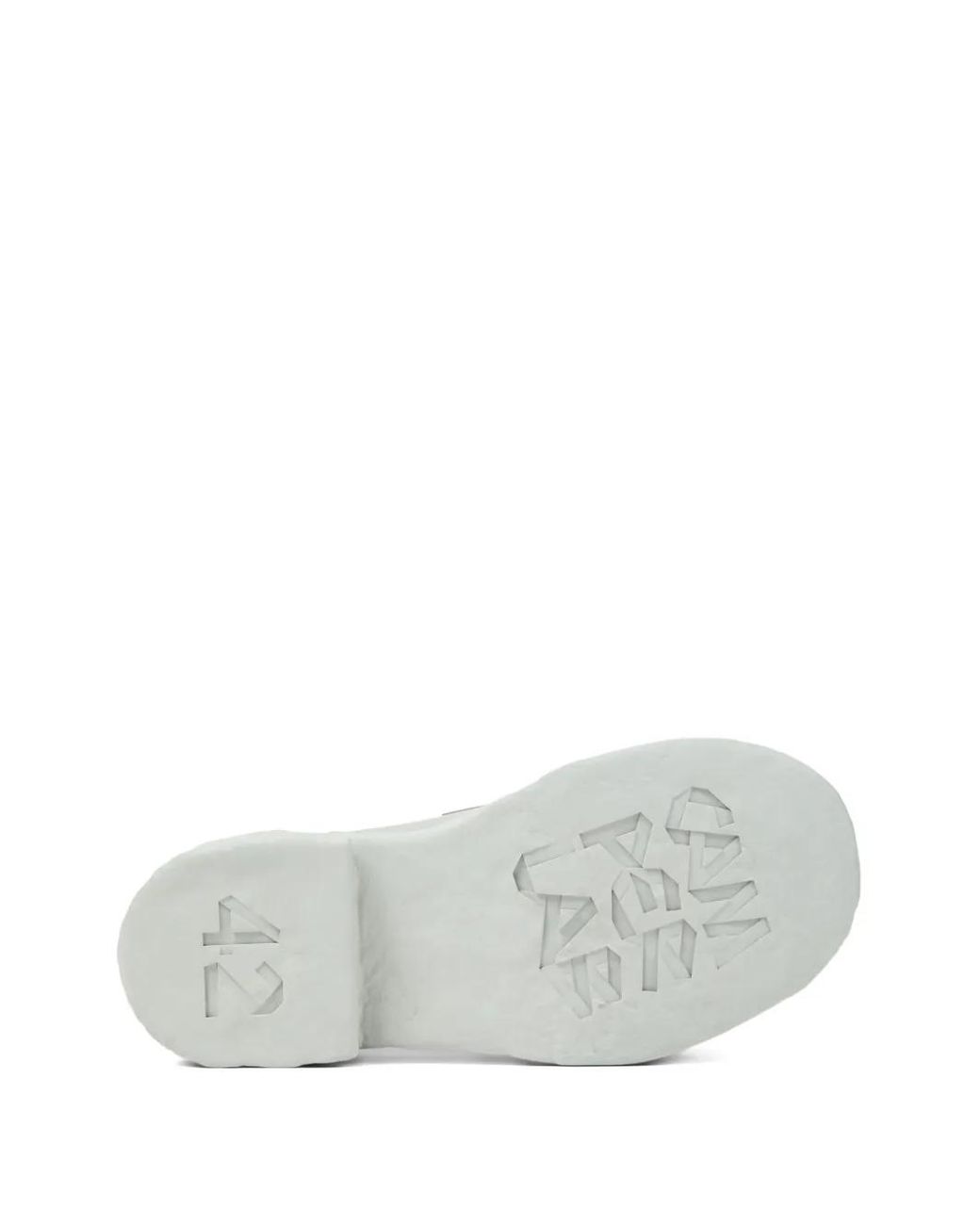 CAMPERLAB White Smooth Leather Vamonos Loafers