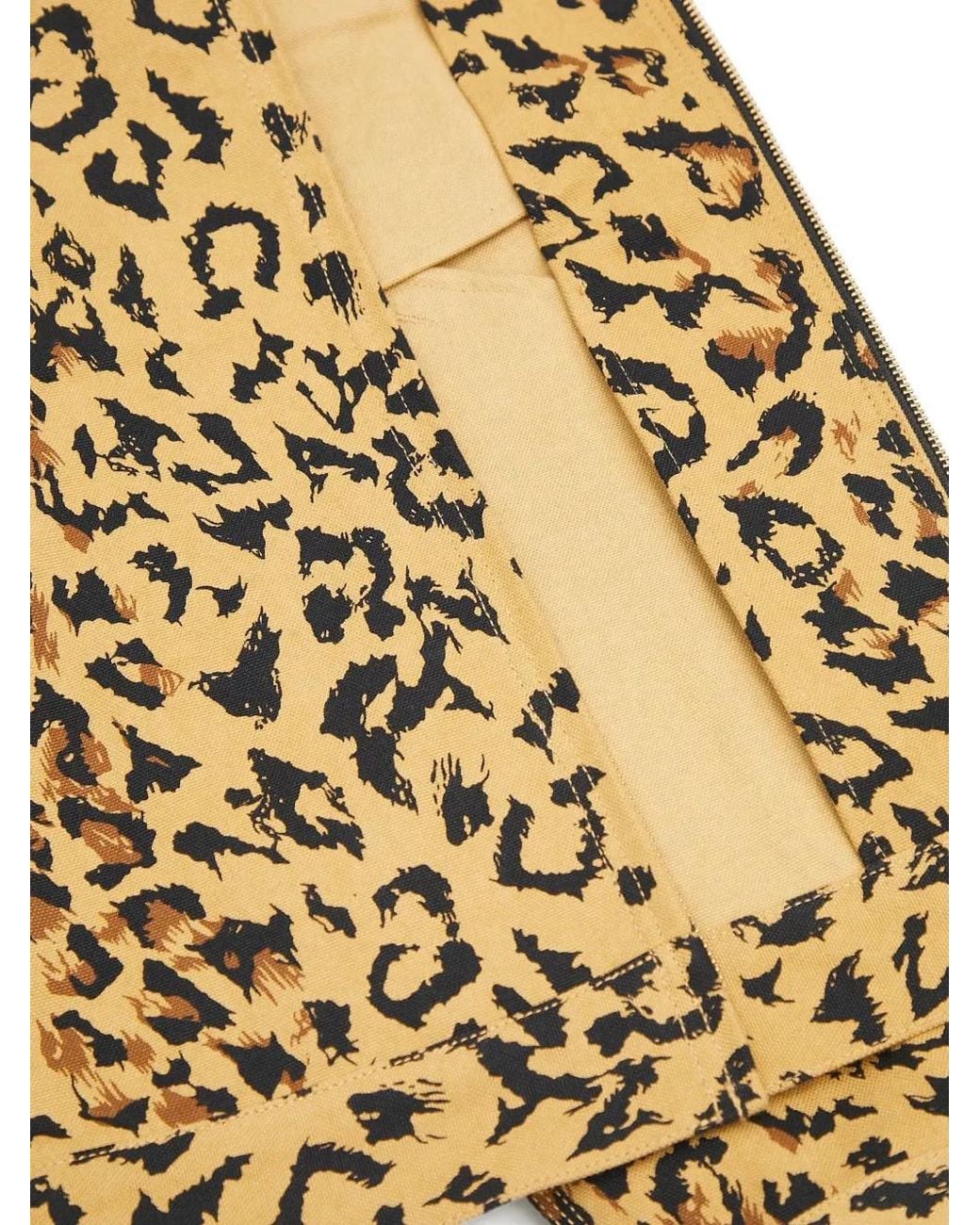 Wacko Maria Natural X Dickies Animal-Print Corduroy Jacket for men