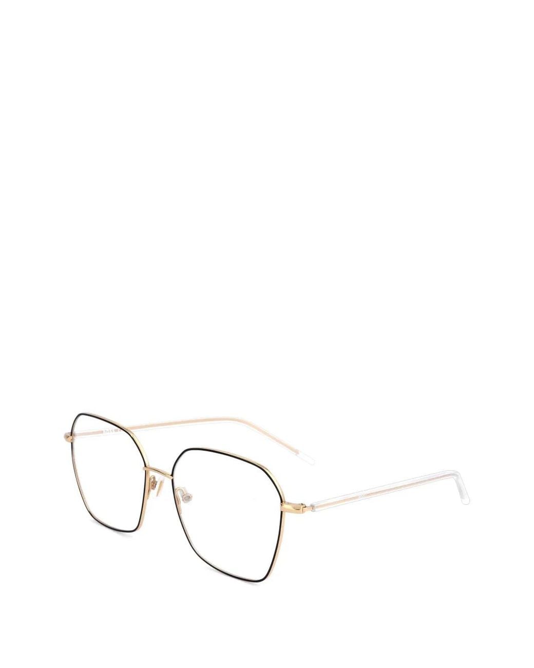 Boss Natural Geometric-Frame Glasses