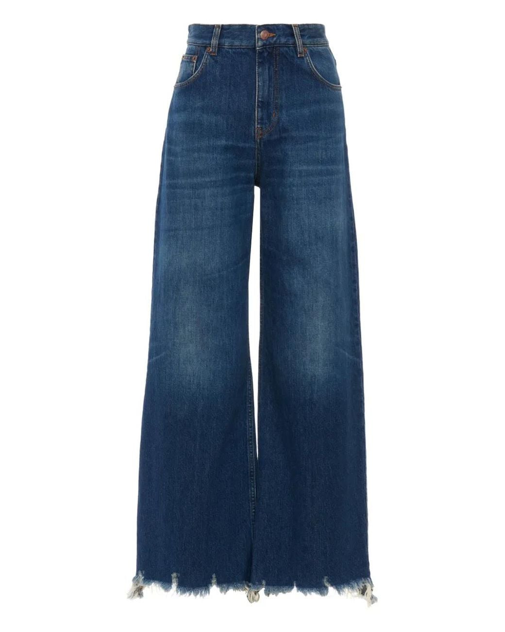 Chloé Blue High-Rise Five-Pockets Jeans
