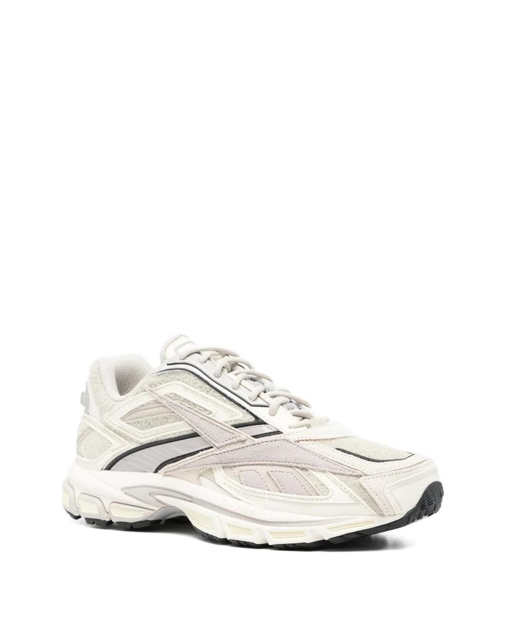 Reebok White Leather Sneakers for men