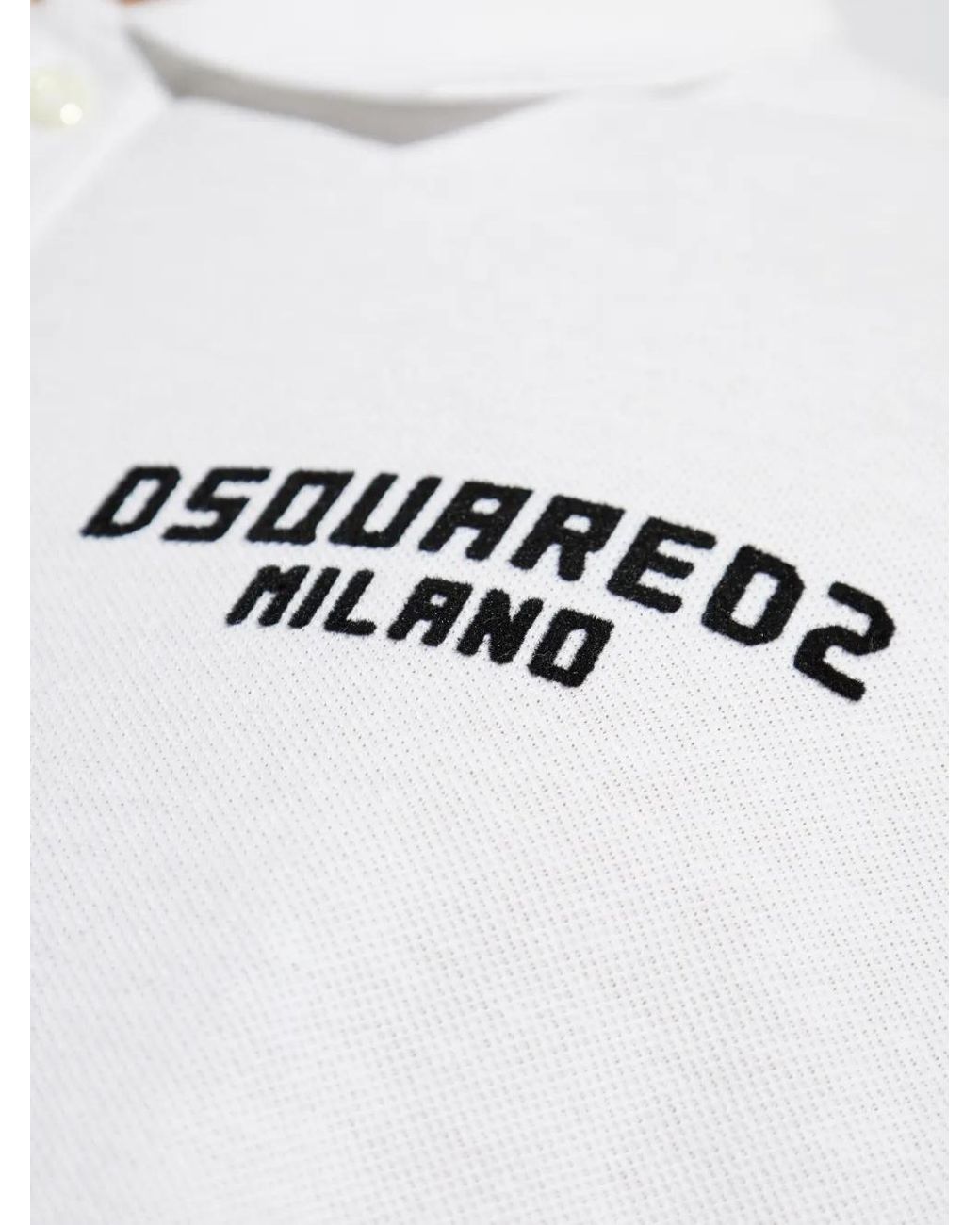 Polo di DSquared² in White da Uomo