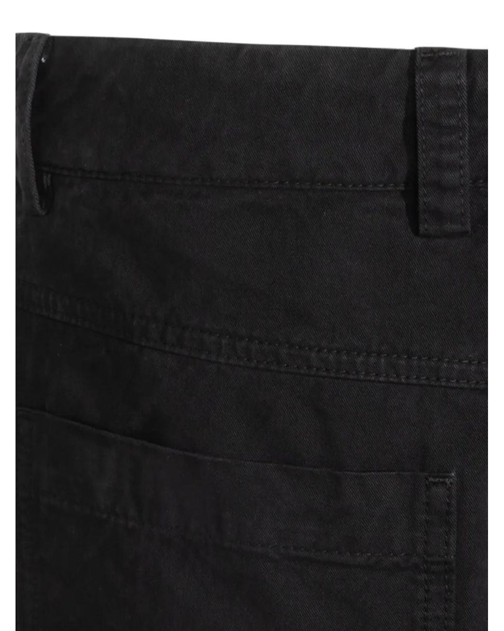 Off-White c/o Virgil Abloh Black Belt-Loop Trousers for men