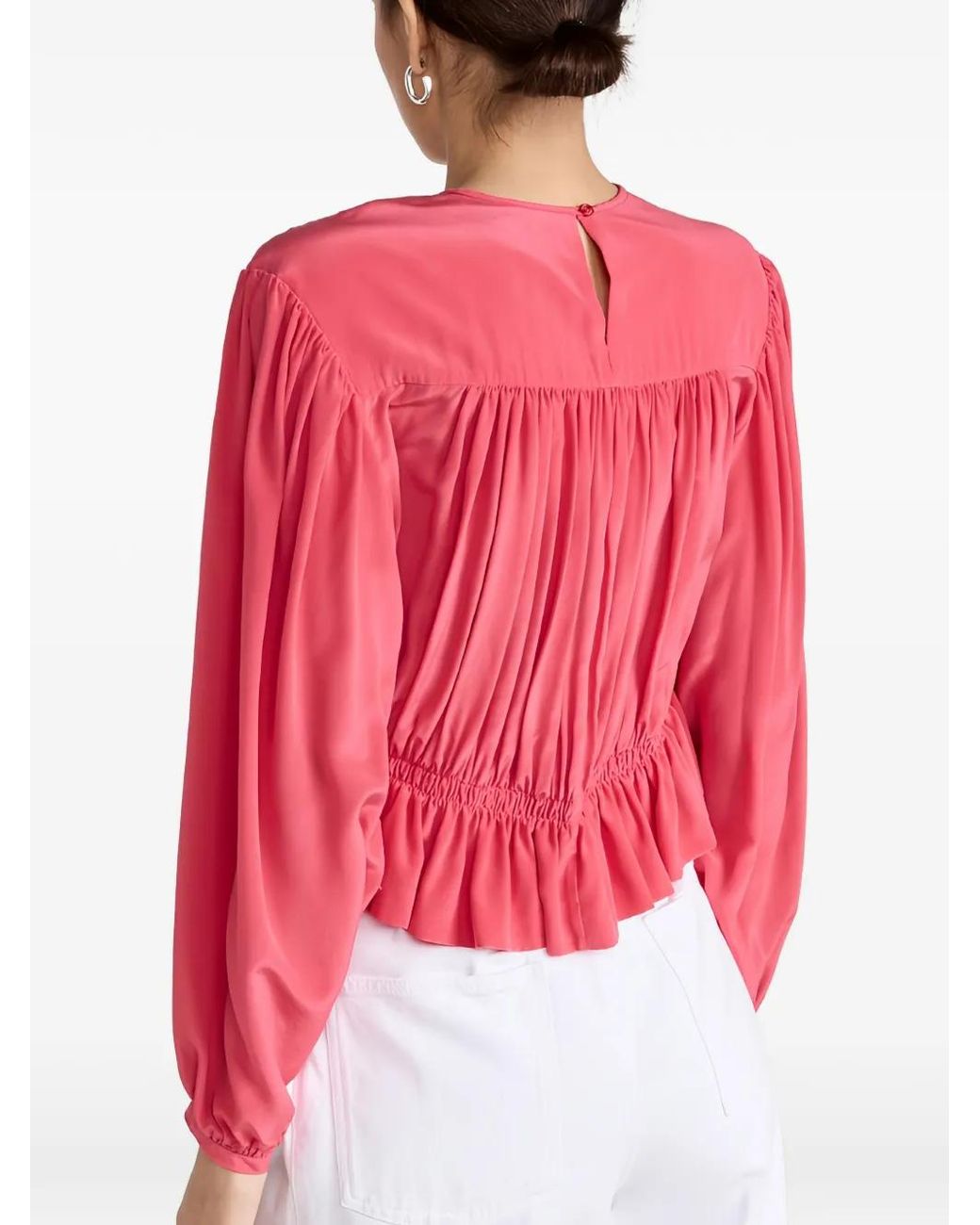 Isabel Marant Nelino Shirred Blouse