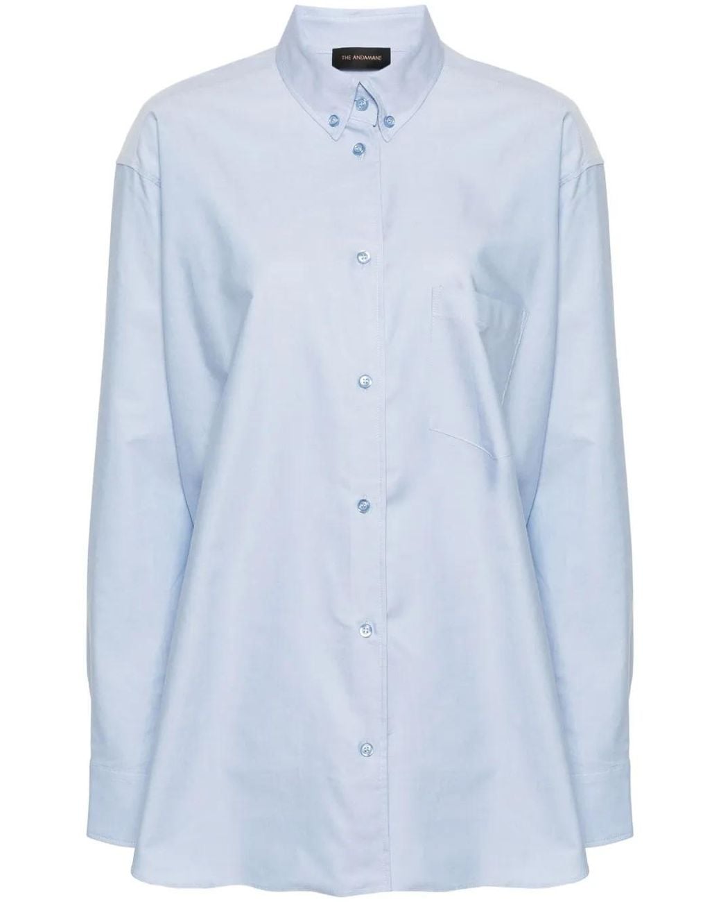 ANDAMANE Blue Long-Sleeve Shirt
