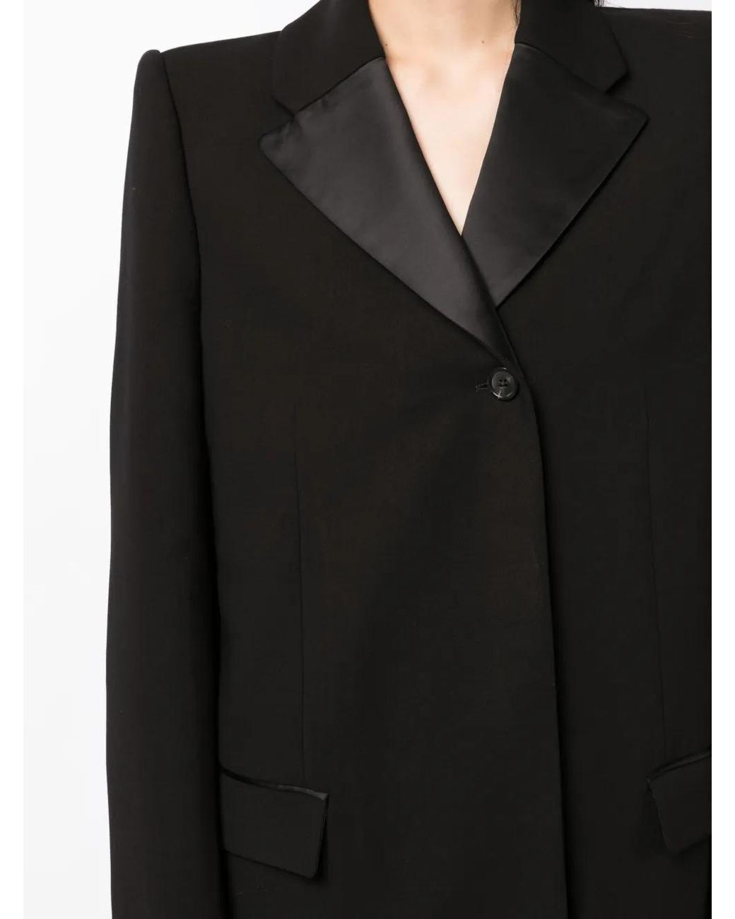 Blazer Con Botones Khaite de color Black