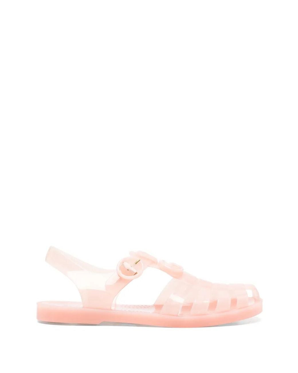 Gucci Pink Sandales Avec Double G