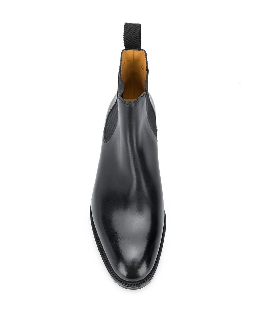 Botas Con Panel Elástico John Lobb de hombre de color Black