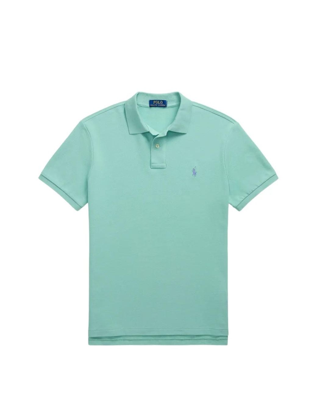 Polo Ralph Lauren Green Logo-Embroidered Piqué Polo Shirt for men